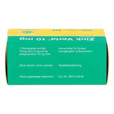 Zink Verla 10mg bei apo-discounter.de bestellen