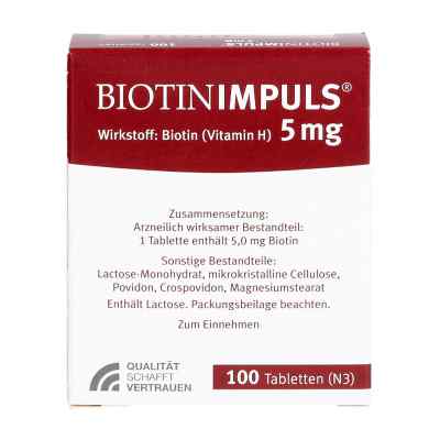 Biotin Impuls 5 mg Tabletten bei apo-discounter.de bestellen