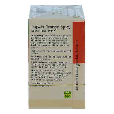 Ingwer Orange Spicy Tee Salus bei apo-discounter.de bestellen