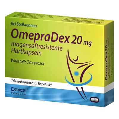 OmepraDex 20mg magensaftresistente Hartkapseln bei apo-discounter.de bestellen