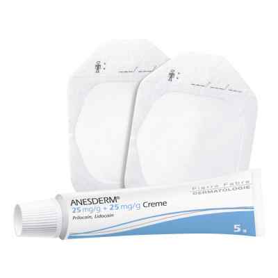 Anesderm 25 mg/g + 25 mg/g Creme + 2 Pflaster bei apo-discounter.de bestellen