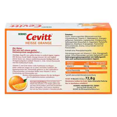 Hermes Cevitt Heisse Orange Granulat bei apo-discounter.de bestellen