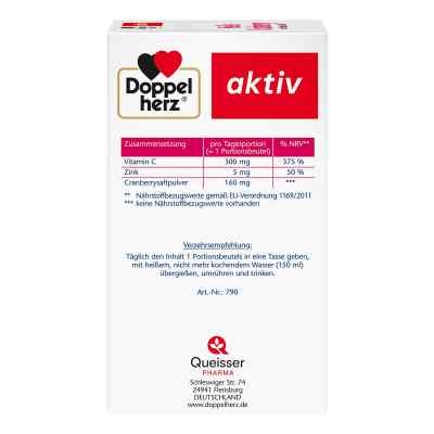 Doppelherz Heisse Cranberry mit Vitamin C +Zink Granulat bei apo-discounter.de bestellen