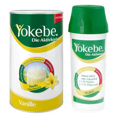 Yokebe Lactosefrei Vanille Starterpaket mit Shaker bei apo-discounter.de bestellen