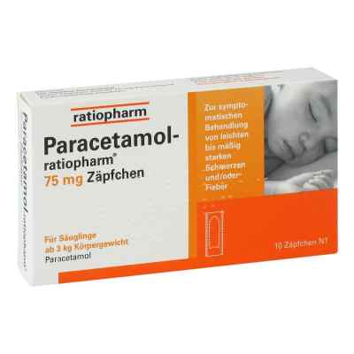 Paracetamol ratiopharm 75mg bei apo-discounter.de bestellen