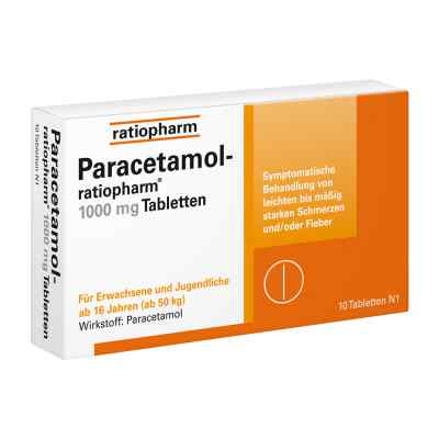 Paracetamol ratiopharm 1000mg bei apo-discounter.de bestellen