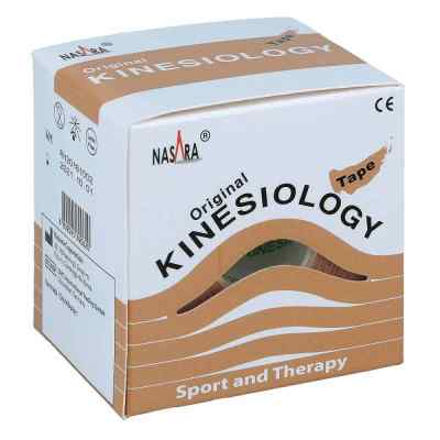 Nasara Kinesio Tape 5 cmx5 m beige inkl.Spenderbox bei apo-discounter.de bestellen