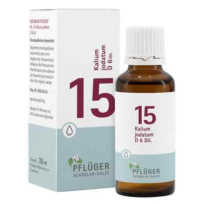 Biochemie Pflüger 15 Kalium jodatum D6 Tropfen bei apo-discounter.de bestellen