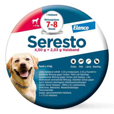 Seresto Halsband für grosse Hunde über 8 kg bei apo-discounter.de bestellen
