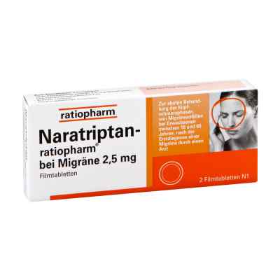 Naratriptan-ratiopharm bei Migräne 2,5mg bei apo-discounter.de bestellen