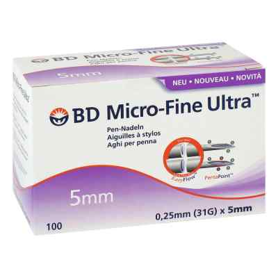 Bd Micro-fine Ultra Pen-nadeln 0,25x5 mm bei apo-discounter.de bestellen