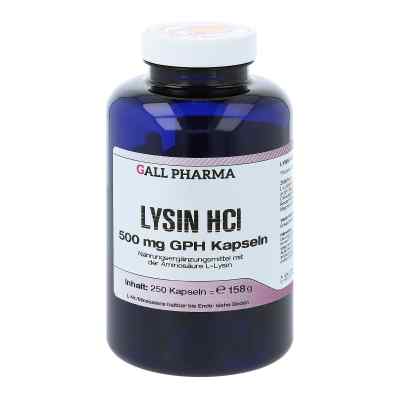 Lysin Hcl 500 mg Gph Kapseln bei apo-discounter.de bestellen