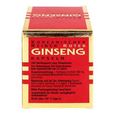 Koreanischer Reiner Roter Ginseng Kapseln 300mg bei apo-discounter.de bestellen