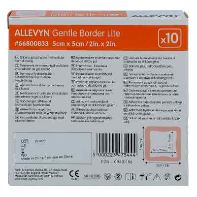Allevyn Gentle Border Lite 5x5 cm Schaumverb. bei apo-discounter.de bestellen