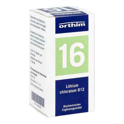 Biochemie Orthim 16 Lithium chloratum D 12 Tabletten bei apo-discounter.de bestellen