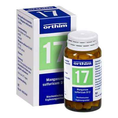 Biochemie Orthim 17 Manganum sulfuricum D 12 Tabletten bei apo-discounter.de bestellen