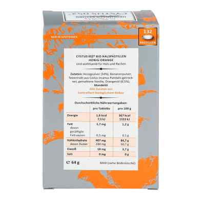 Cystus 052 Bio Halspastillen Honig Orange bei apo-discounter.de bestellen