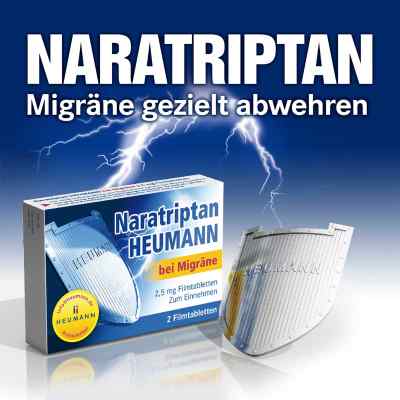 Naratriptan Heumann bei Migräne 2,5mg bei apo-discounter.de bestellen