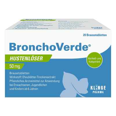 Bronchoverde Hustenlöser 50 mg Brausetabletten bei apo-discounter.de bestellen