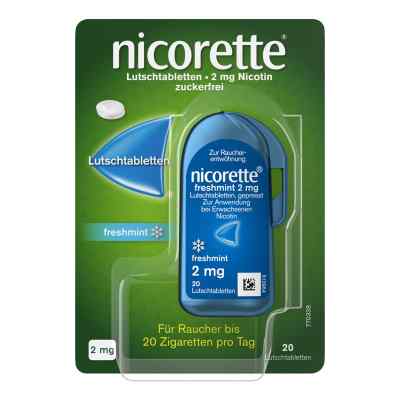 Nicorette freshmint 2 mg Lutschtabletten gepresst bei apo-discounter.de bestellen