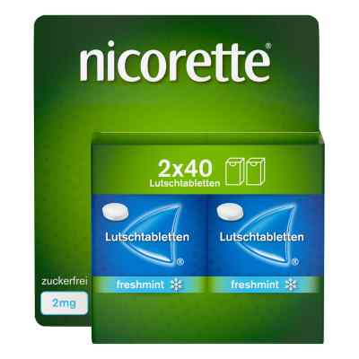 Nicorette freshmint 2 mg Lutschtabletten gepresst bei apo-discounter.de bestellen