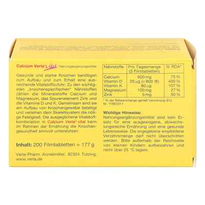 Calcium Verla Vital Filmtabletten bei apo-discounter.de bestellen