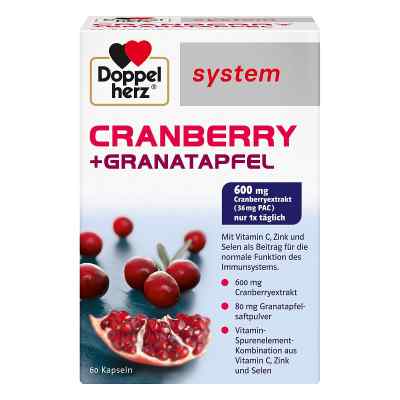Doppelherz Cranberry + Granatapfel system Kapseln bei apo-discounter.de bestellen