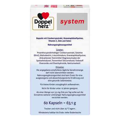 Doppelherz Cranberry + Granatapfel system Kapseln bei apo-discounter.de bestellen