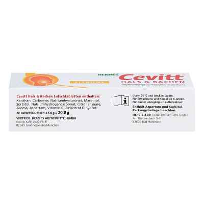 Cevitt Hals & Rachen Lutschtabletten Zitrone bei apo-discounter.de bestellen