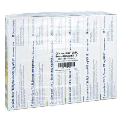 Calcium-dura Vit D3 Brause 600mg/400 internationale Einheiten bei apo-discounter.de bestellen