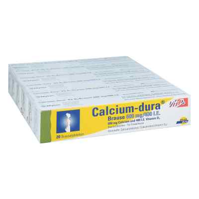 Calcium-dura Vit D3 Brause 600mg/400 internationale Einheiten bei apo-discounter.de bestellen