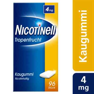 Nicotinell Kaugummi 4 mg Tropenfrucht bei apo-discounter.de bestellen