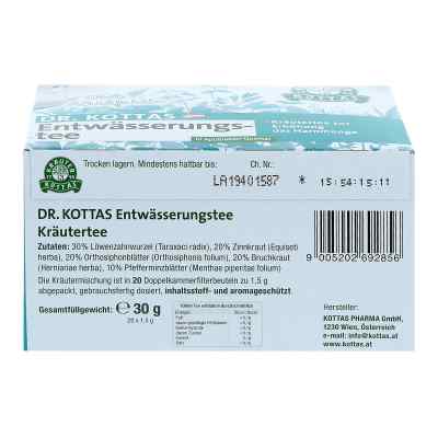 Dr.kottas Entwässerungstee Filterbeutel bei apo-discounter.de bestellen