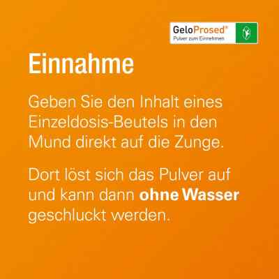 Geloprosed Pulver zum Einnehmen bei apo-discounter.de bestellen