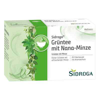 Sidroga Wellness Grüntee mit Nana-minze Filterb. bei apo-discounter.de bestellen