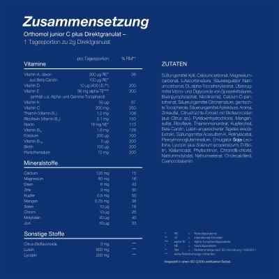 Orthomol Junior C plus Granulat bei apo-discounter.de bestellen