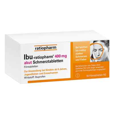 IBU-ratiopharm 400 akut Schmerztabletten bei apo-discounter.de bestellen