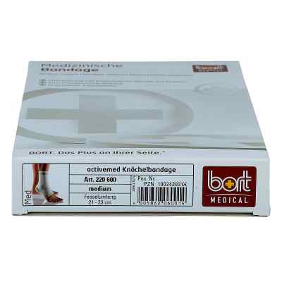 Bort activemed Knöchelbandage medium silber bei apo-discounter.de bestellen