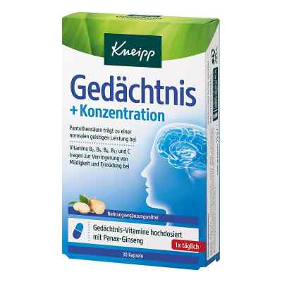 Kneipp Gedächtnis + Konzentration Kapseln bei apo-discounter.de bestellen