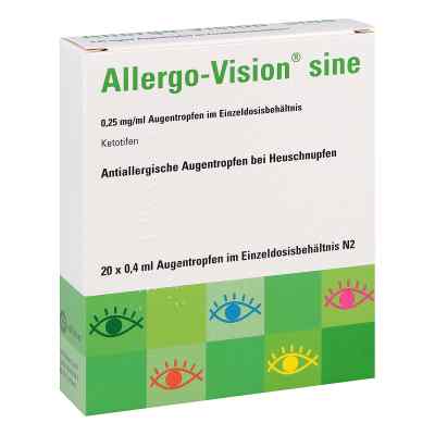 Allergo-Vision sine 0,25mg/ml Augentropfen bei apo-discounter.de bestellen