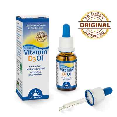 Dr. Jacob’s Vitamin D3 Öl bei apo-discounter.de bestellen