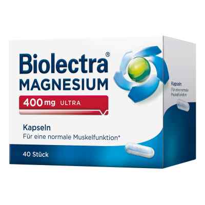 Biolectra Magnesium 400 mg ultra Kapseln bei apo-discounter.de bestellen