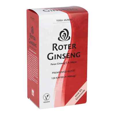 Roter Ginseng 400 mg 8% von Terra Mundo bei apo-discounter.de bestellen