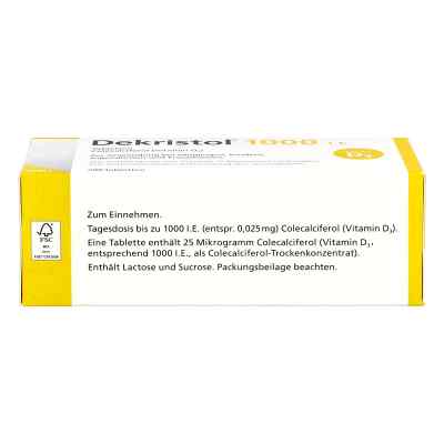 Dekristol 1.000 I.e. Tabletten bei apo-discounter.de bestellen