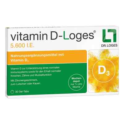 Vitamin D-loges 5.600 I.e. Kautabletten bei apo-discounter.de bestellen