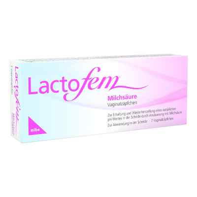 Lactofem Milchsäure Vaginalzäpfchen bei apo-discounter.de bestellen