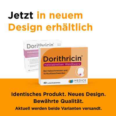 Dorithricin Halstabletten Waldbeere 0,5mg/1,0mg/1,5mg bei apo-discounter.de bestellen