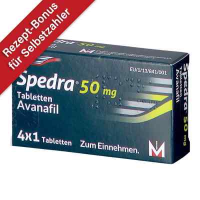 Spedra 50 mg Tabletten 4 stk von PHOENIX LABS UNLIMITED COMPANY PZN 10130494