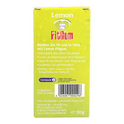 Lemon Fitgum L-carnitin Kaugummi bei apo-discounter.de bestellen