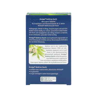 Kneipp Baldrian Nacht überzogene Tabletten Kneipp Baldrian Nacht überzogene Tabletten